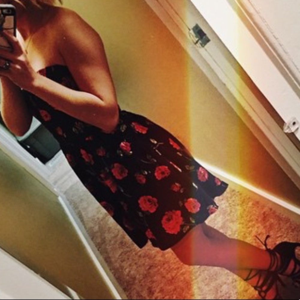Short Floral Dress